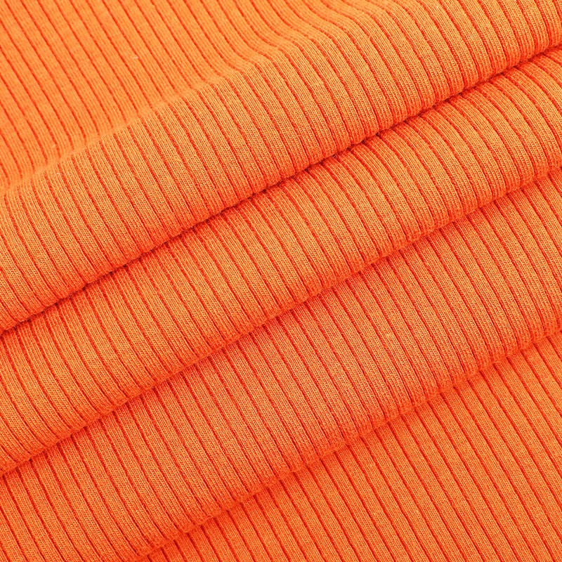 32s C/R + 40D Full-Plated Striata Spandex Costa Knit